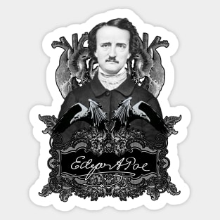 Edgar Allan Poe Sticker